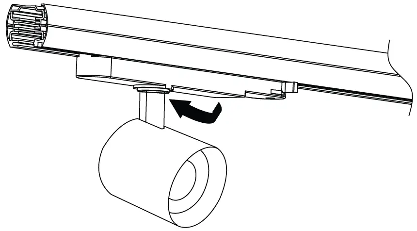 one LIGHT 65660AT Adjustable Power Spot Track light-9