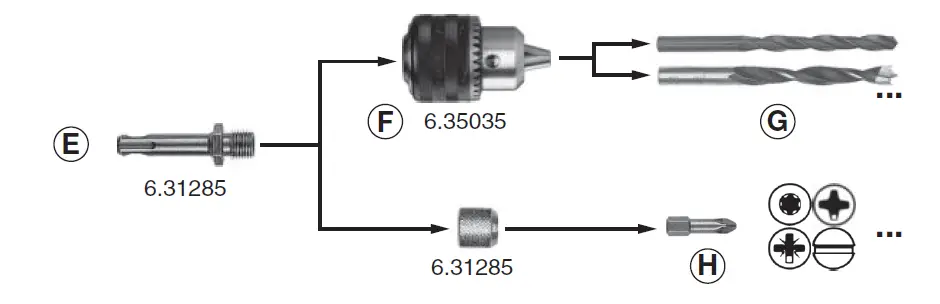 metabo KHA 18 LTX Cordless Combi Hammer fig8