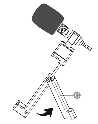 amazon basics B07V59QHD6 Microphone for Smartphones with Clip - fig 1