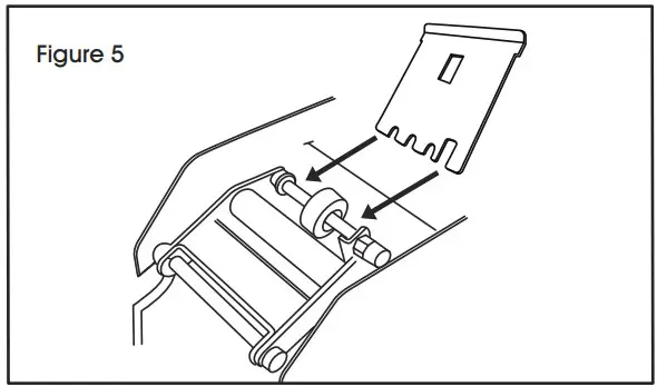 ULINE H-2243 Battery Operated Kraft Tape - FIG 6