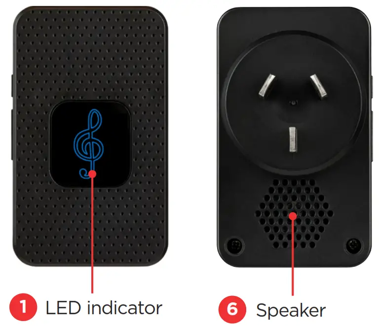 Brilliant 22163 Smart WiFi Video Doorbell-Chime - Box Content