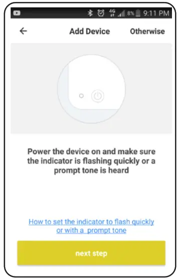 Brilliant 22163 Smart WiFi Video Doorbell-Chime - Power indicator