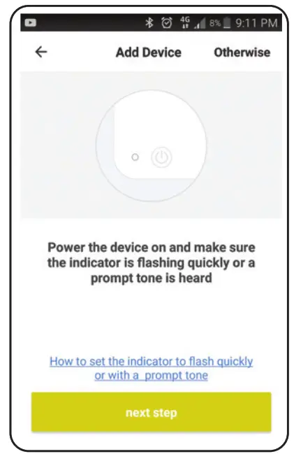 Brilliant 22163 Smart WiFi Video Doorbell-Chime - indicator to flash