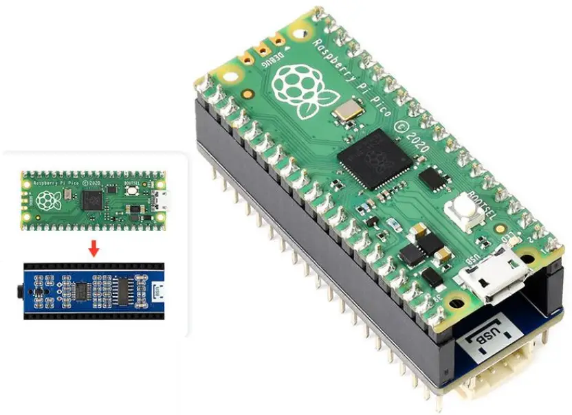RespberryPi Pico Audio PCM5101A Audio Expansion Module - Figure 1