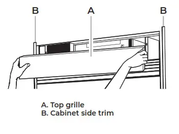 JENNAIR JBSS42E22L 42 Inch Counter Depth Built In Side by Side Refrigerator - Grasp