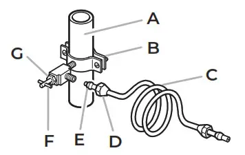 JENNAIR JBSS42E22L 42 Inch Counter Depth Built In Side by Side Refrigerator - Shutoff