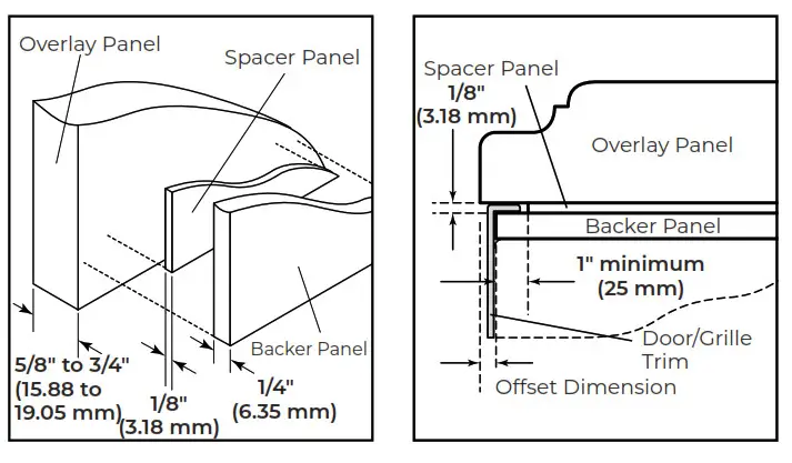 JENNAIR JBSS42E22L 42 Inch Counter Depth Built In Side by Side Refrigerator - bottom1