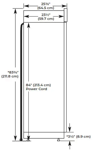 JENNAIR JBSS42E22L 42 Inch Counter Depth Built In Side by Side Refrigerator - power2