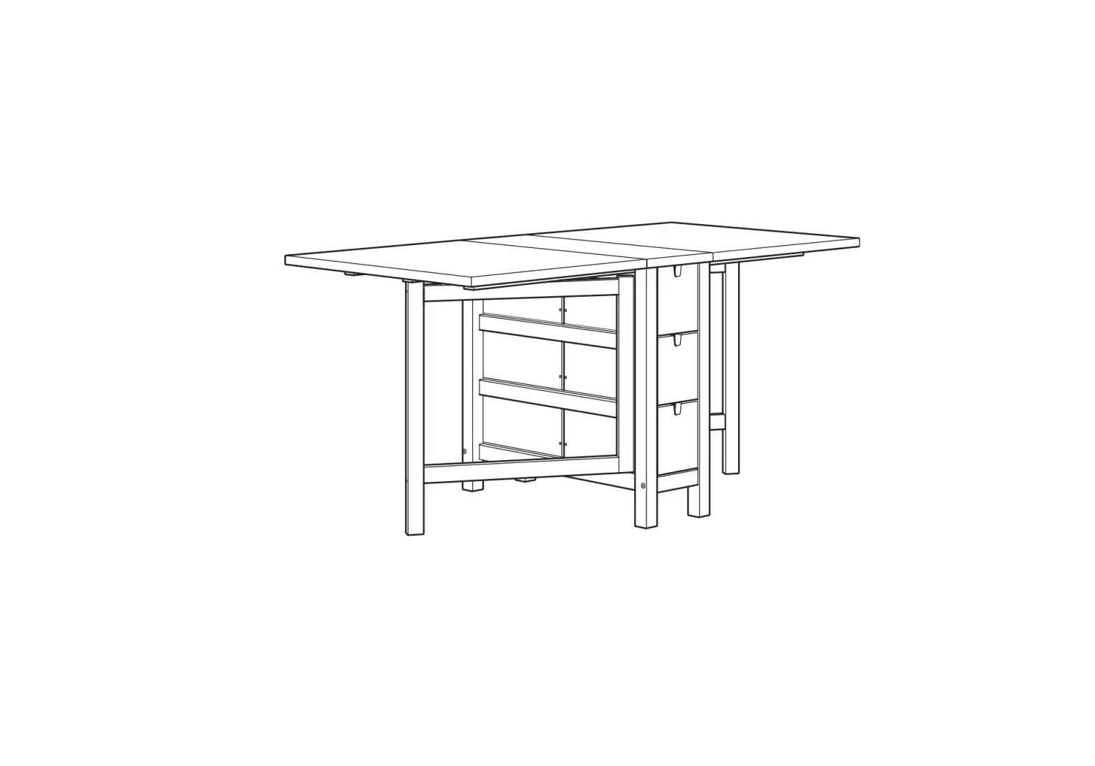 Ikea Norden Gateleg Table Installation Guide