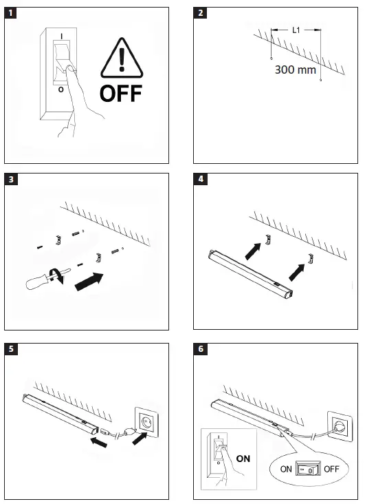 ansult 019937-Counter-Lighting-LED-