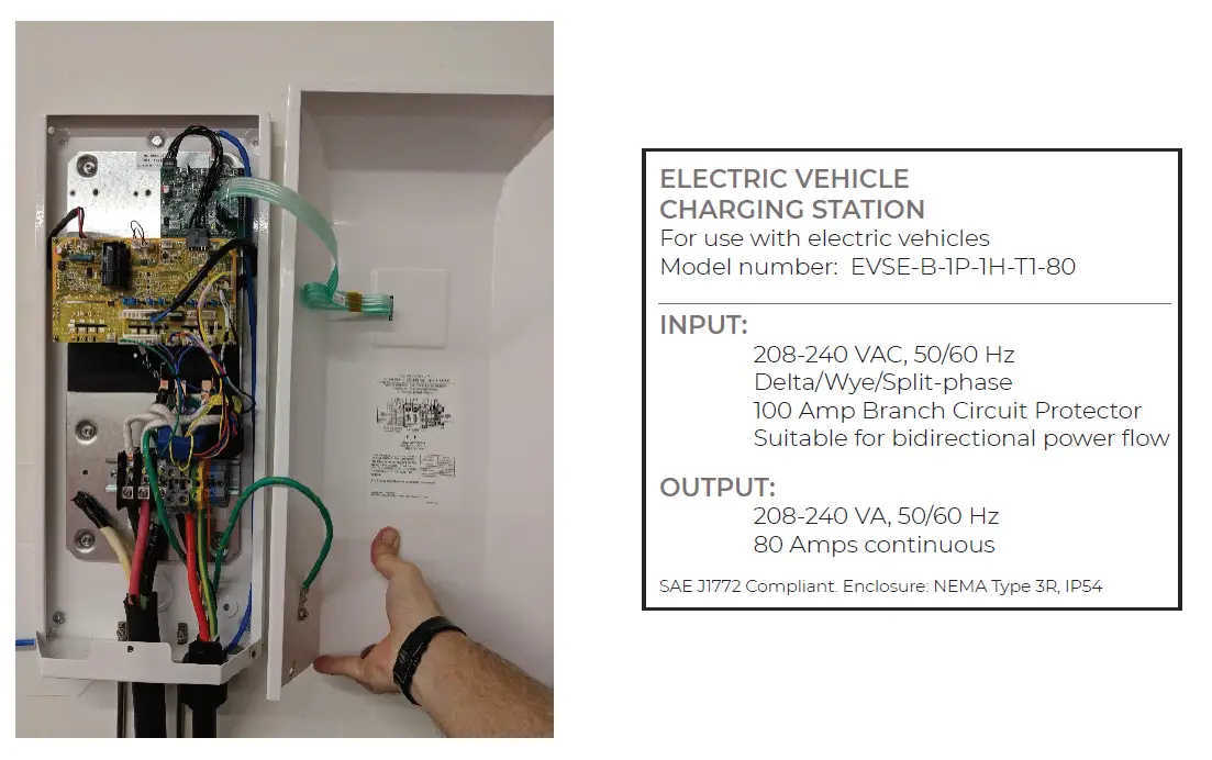 NUVVE EVSE-B PowerPort3 Ultra 1
