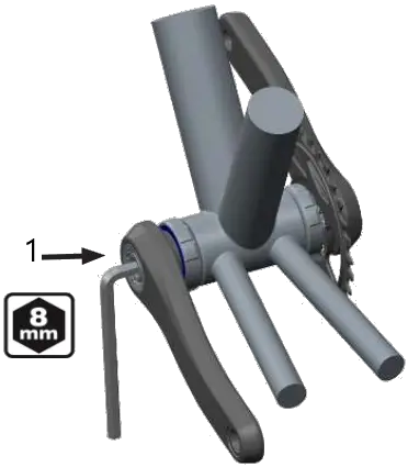 PRAXIS M24 MTN Crank Cadet Mountain Bike Crankset A05A