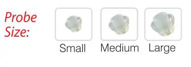 Ear-technic OPEN-S Hearing Aids - Probe Size