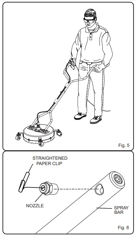 V-TUF H1.007 21Inch Surface Cleaner fig 1
