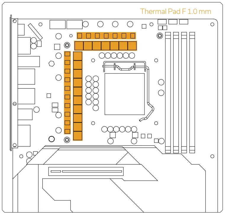 Placing Thermal Pads