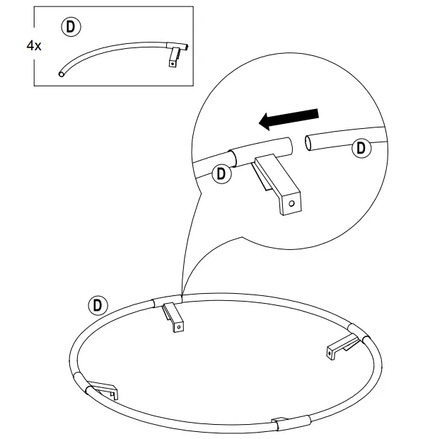 SUNJOY GROUP A301026800 Woven 30 Inch Outdoor Round Wood Burning Firepit - Fig 16