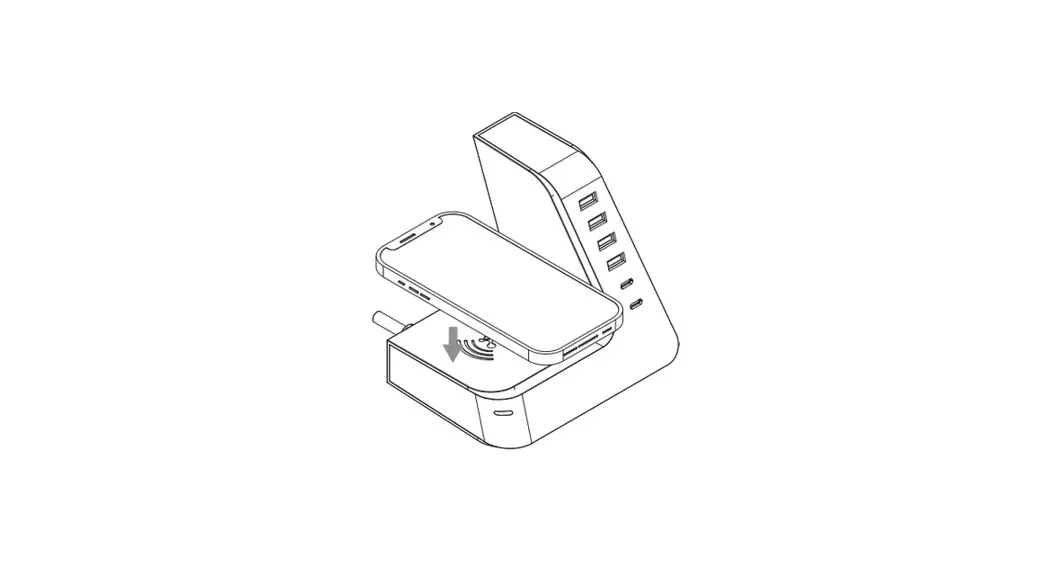 Atomi At1893 Multi-device Qi Charge Tower User Manual