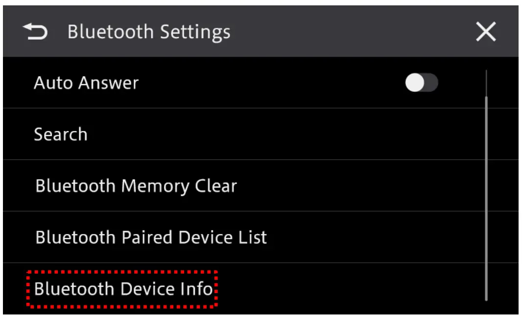 Checking the Model name