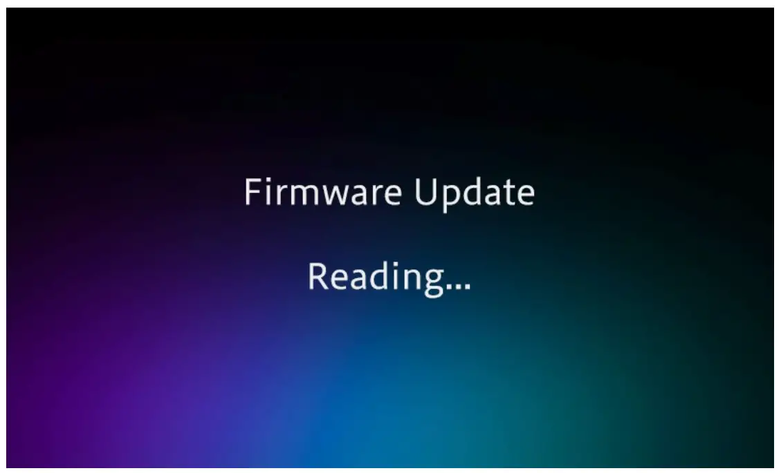 Updating the firmware on your unit