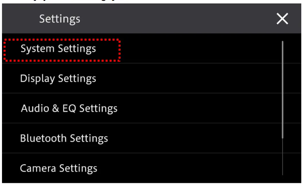 Confirm that the firmware has been updated