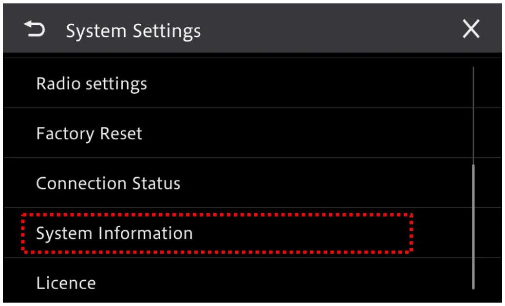 Confirm that the firmware has been updated