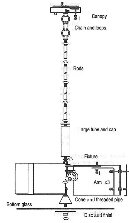 Whitfield Lighting CH4029-20BK 3-Light Matte Black Chandelier fig 2