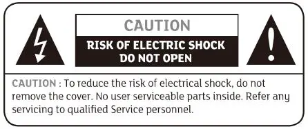 KAON KSTB 6200 IP Set Top Box Installation Guide - Warning