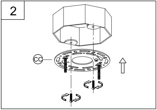 PROGRESS LIGHTING P350223 Sugar Reef 12 Inch 2-Light Cottage White Semi-Flush Mount Ceiling Light-4