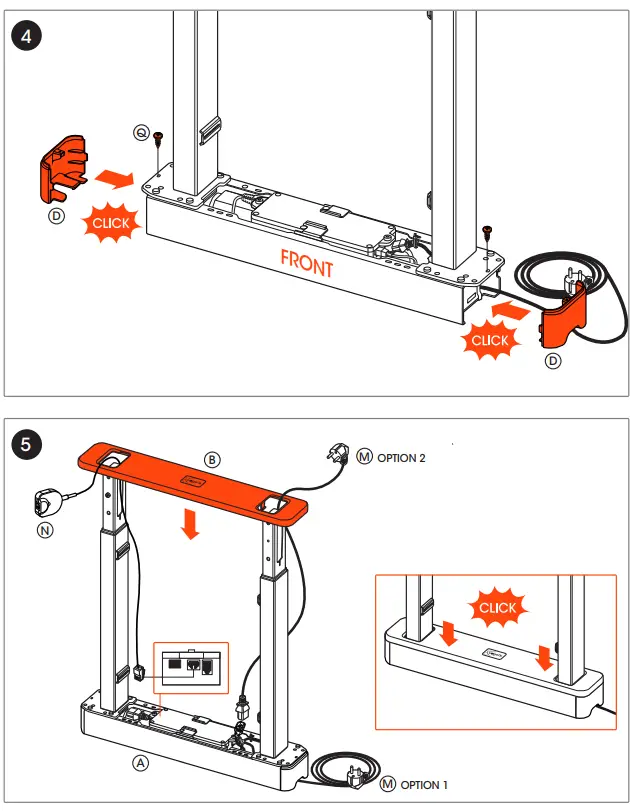vogel-s-2005-and-2008-RIS-Motorized-Display-Lift-Floor-Wall-Solution-FIG8