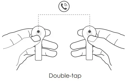 AUKEY EP-T21 True Wireless Earbuds with Noise Cancellation Mic - Answer End Calls