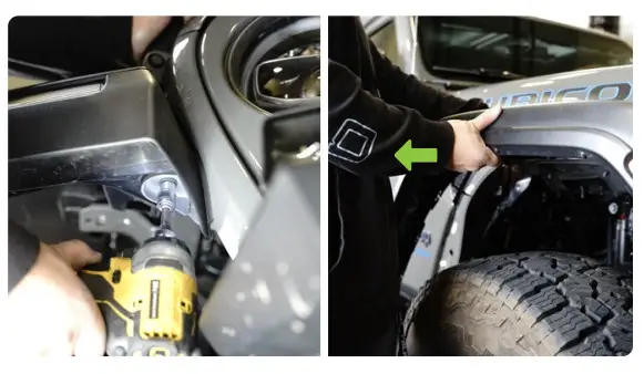 DV8 OFFROAD FDJL-06 Spec Series Tube Fenders - fig 11