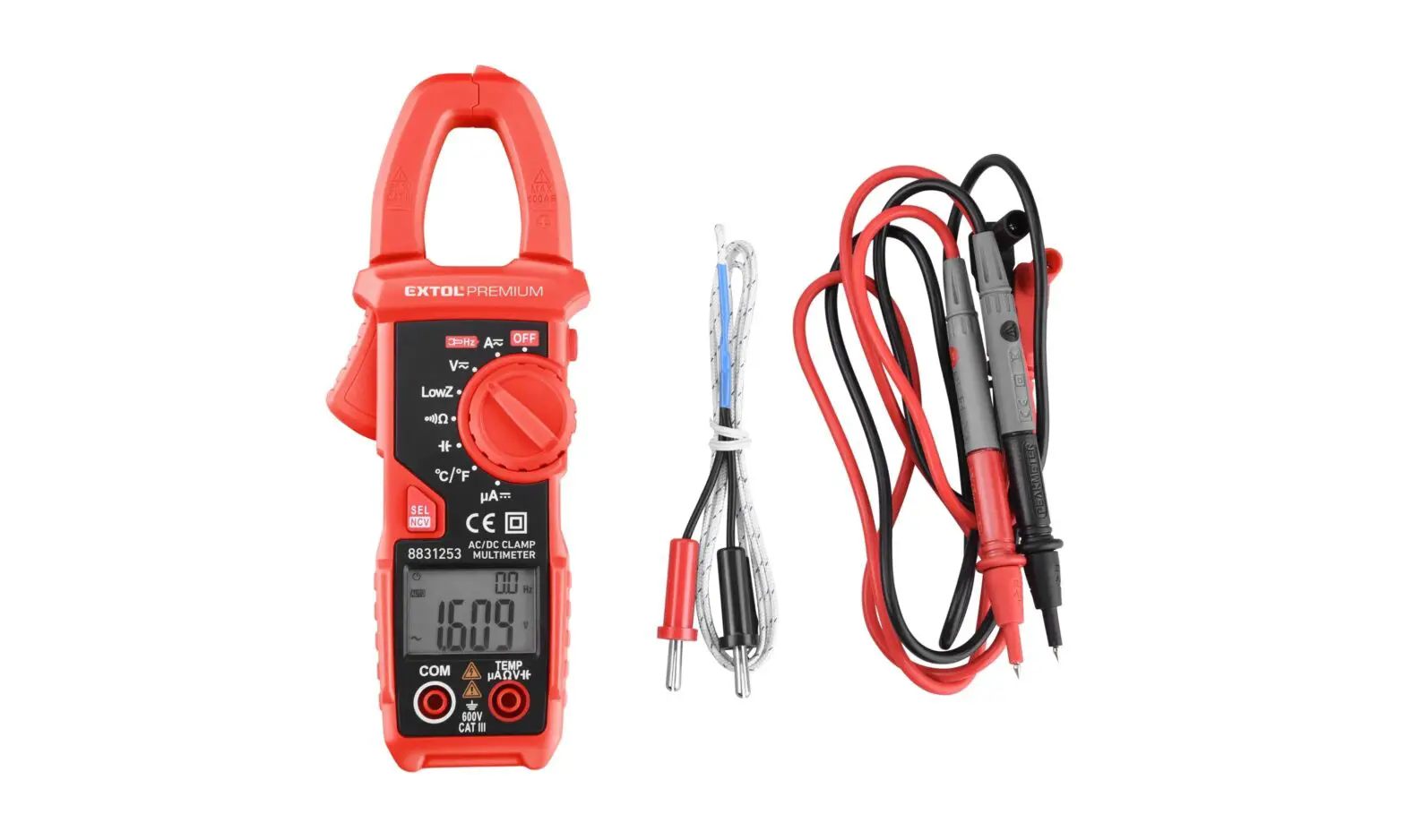 Extol Premium 8831253 Digital Clamp Multimeter User Manual Extol Premium 8831253 Digital Clamp Multimeter User Manual