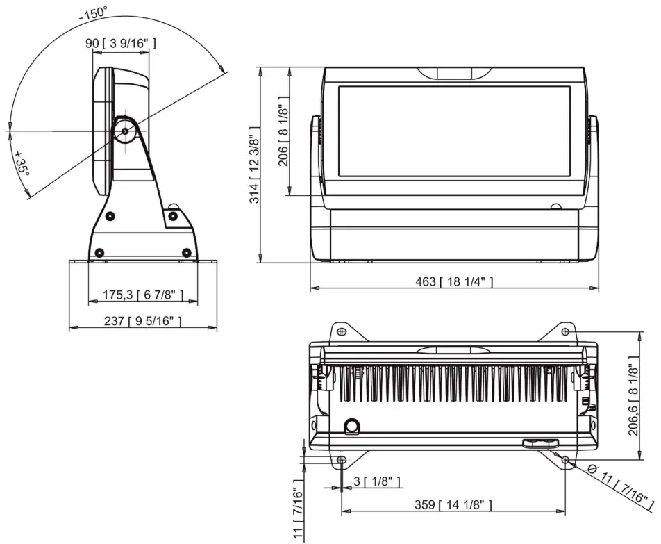 ANOLIS Divine 60 UV 180 Watt Full LED Luminaire - fig 19