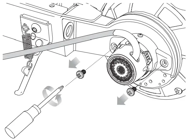 Razor BlackLabelE100 Electric Hub Motor Scooter - fig 13