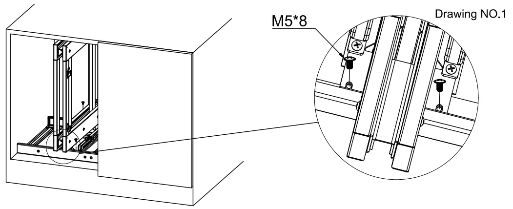 SortWise SW POCS CK003 20 Inch Blind Corner Organizer - fig 1