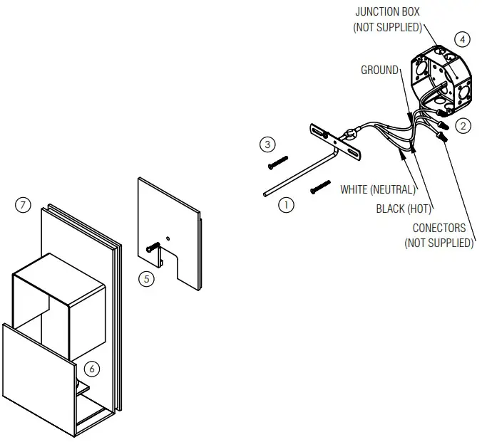 ACCORD LIGHTING 4068 G-9 Wall Lamp Accord Clean - overview 1