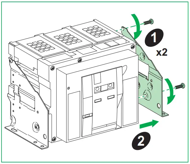Installing the interlock plates