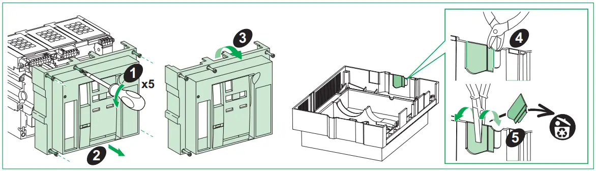 Installing the interlock plates
