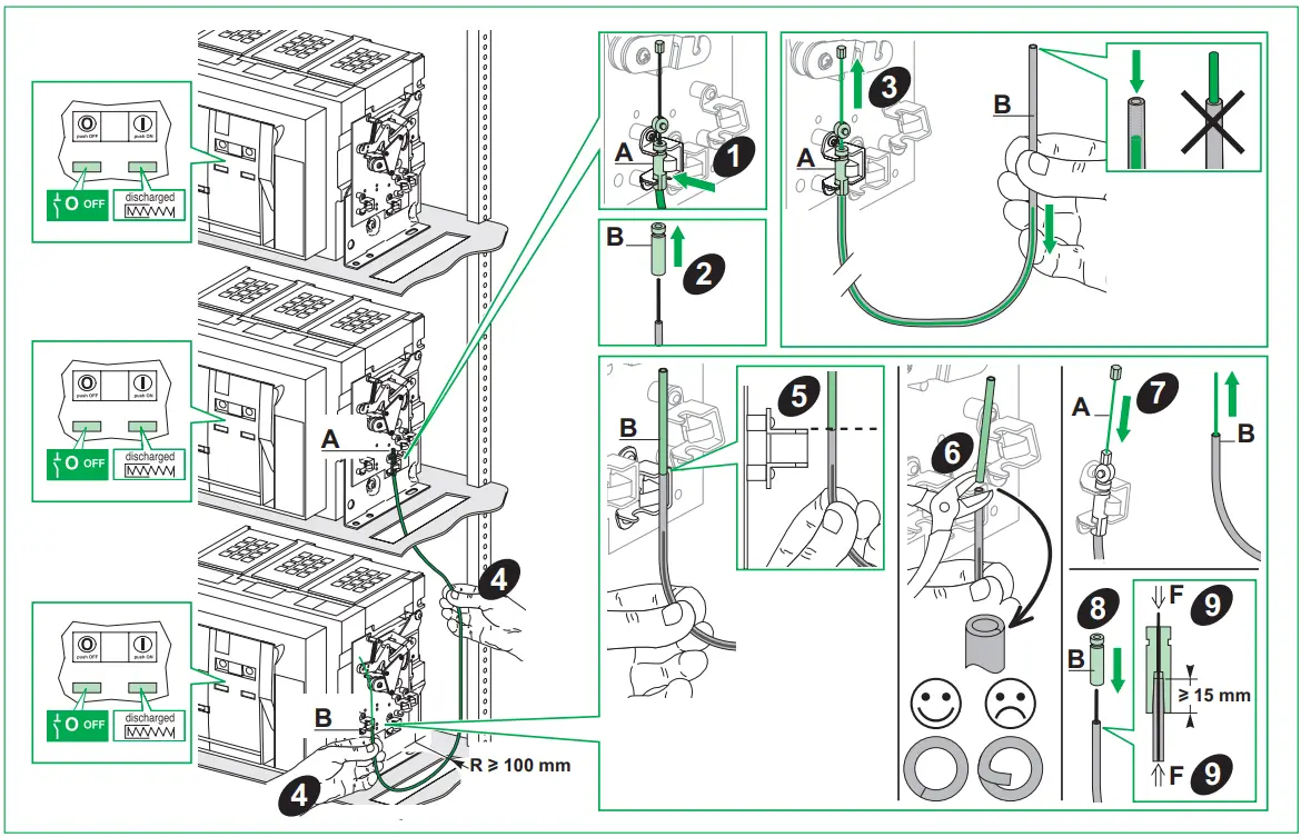 Installing the interlock plates