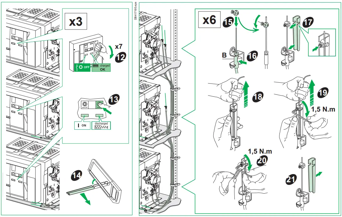 Installing the interlock plates