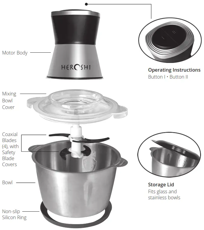 HEROSHI HRO MAU CHP Maruchi Chopper - Overview