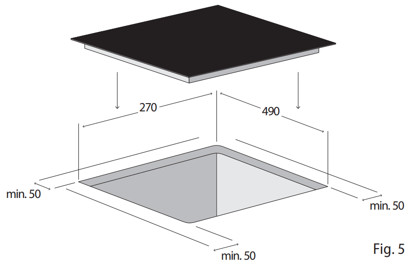 concept SDV1230 Built in Glass Ceramic Hob - fig 10
