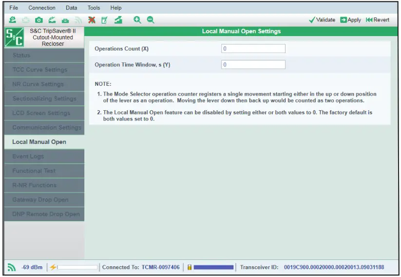 S C TripSaver II Cutout Mounted Recloser Outdoor Distribution Kit - Configuration 109
