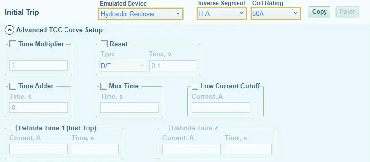 S C TripSaver II Cutout Mounted Recloser Outdoor Distribution Kit - Configuration 70