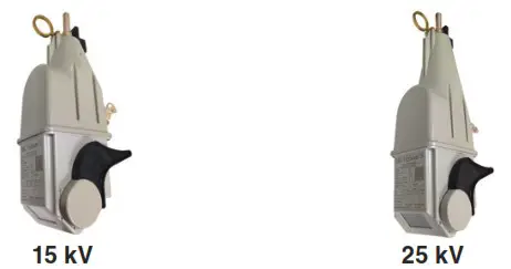 S C TripSaver II Cutout Mounted Recloser Outdoor Distribution Kit - Configuration 86