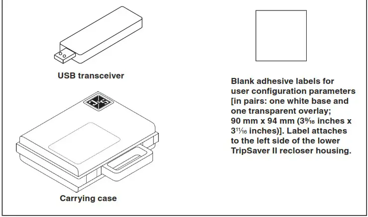 S C TripSaver II Cutout Mounted Recloser Outdoor Distribution Kit - Shipping and Handling 2