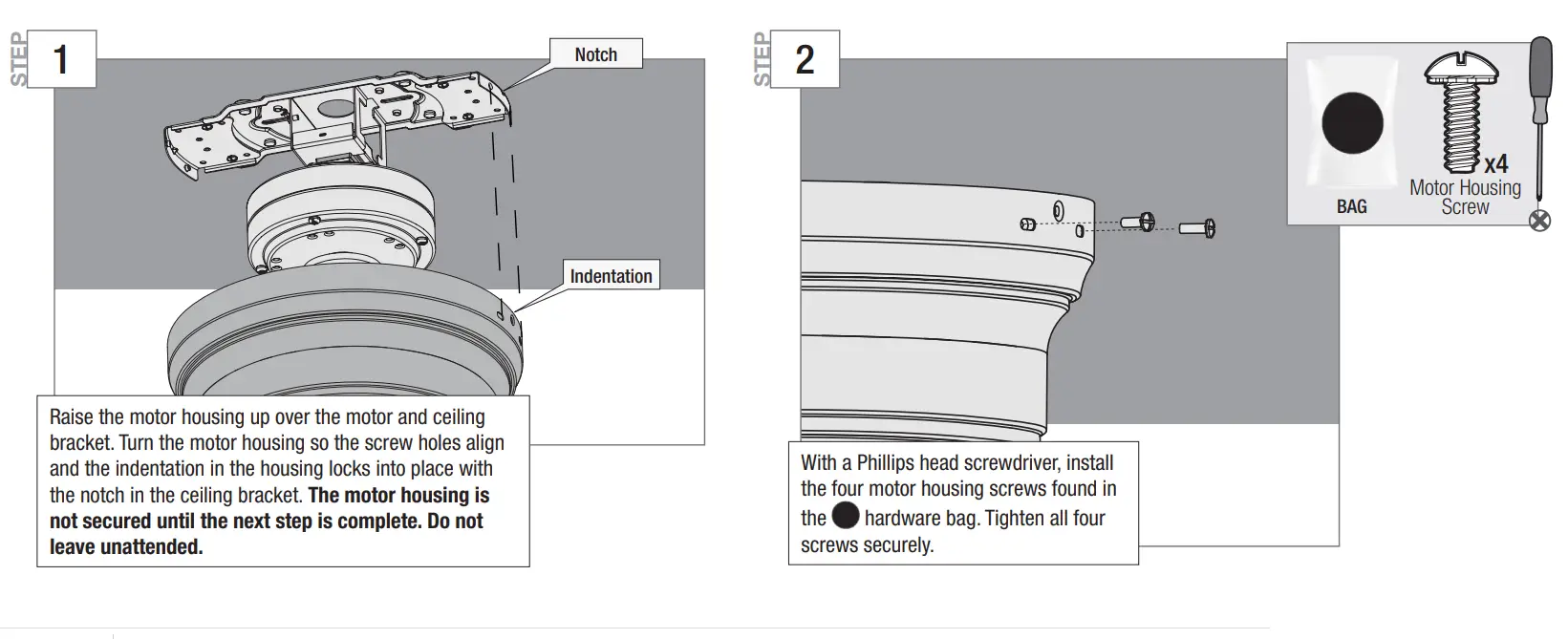 Hunter Shady Grove Low Profile Ceiling Fan - Fig 11