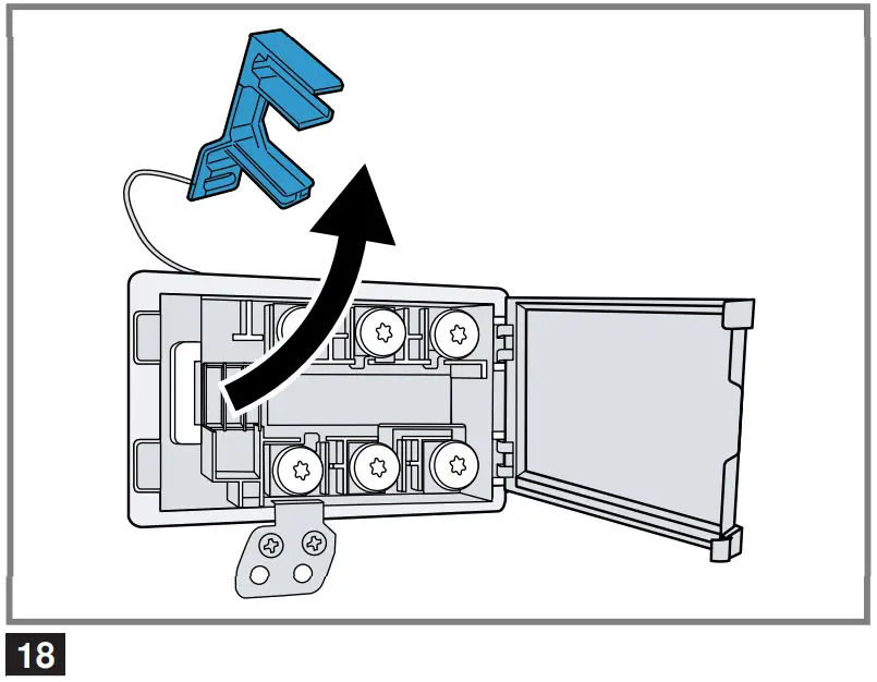Preparing the electrical connection