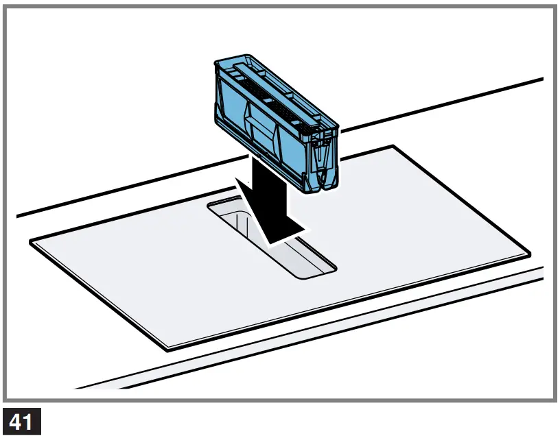 Inserting grease filters