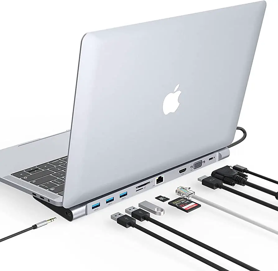 OBERSTER OB-DC002D Type-C Hub and Laptop Stand